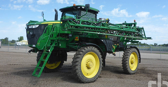 John Deere Sprayer 2014 John Deere R4038 sprayer sold by Ritchie Bros.